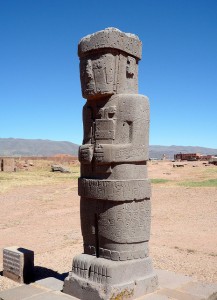 Tiwanaku-statue