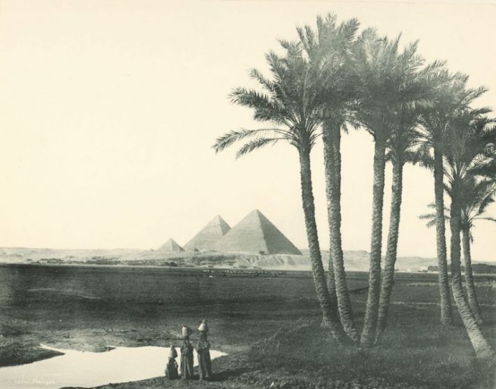 old Egypt pyramid photo